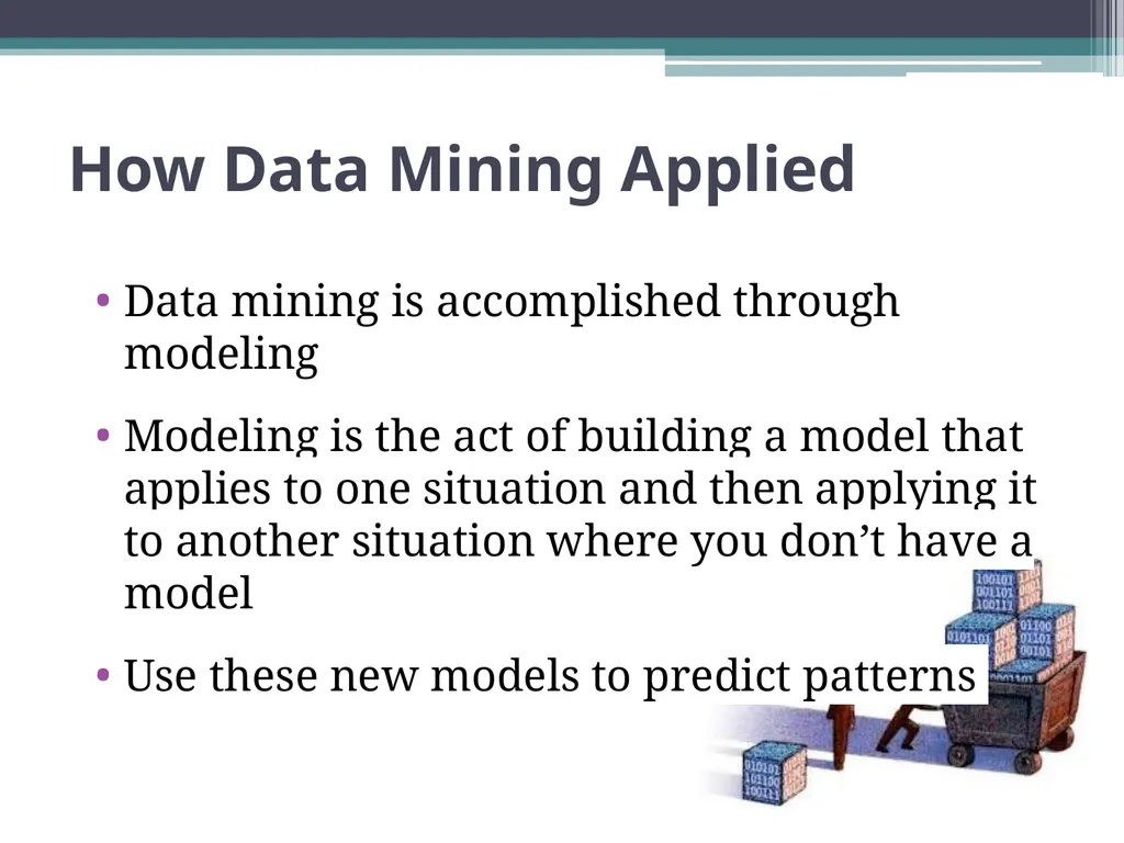 Data Mining and its Application in Marketing and - slide 21 of 34
