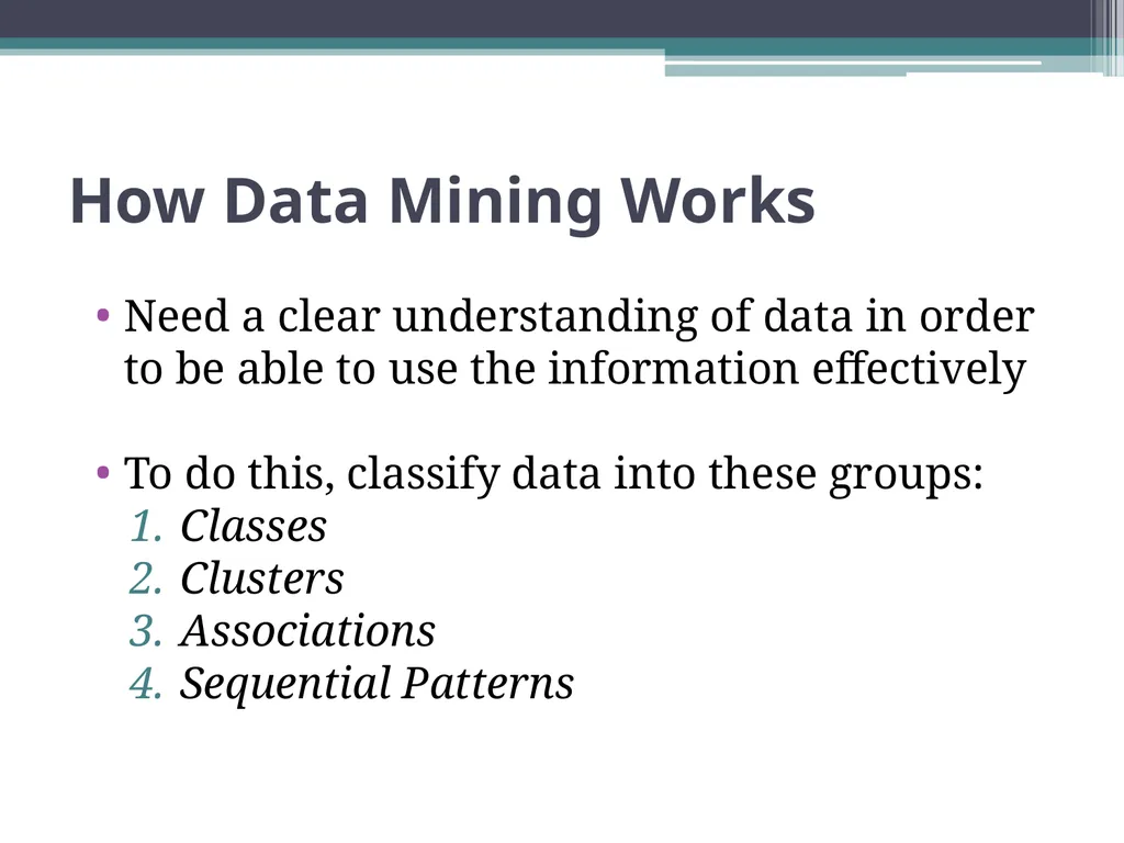 Data Mining and its Application in Marketing and - slide 12 of 34