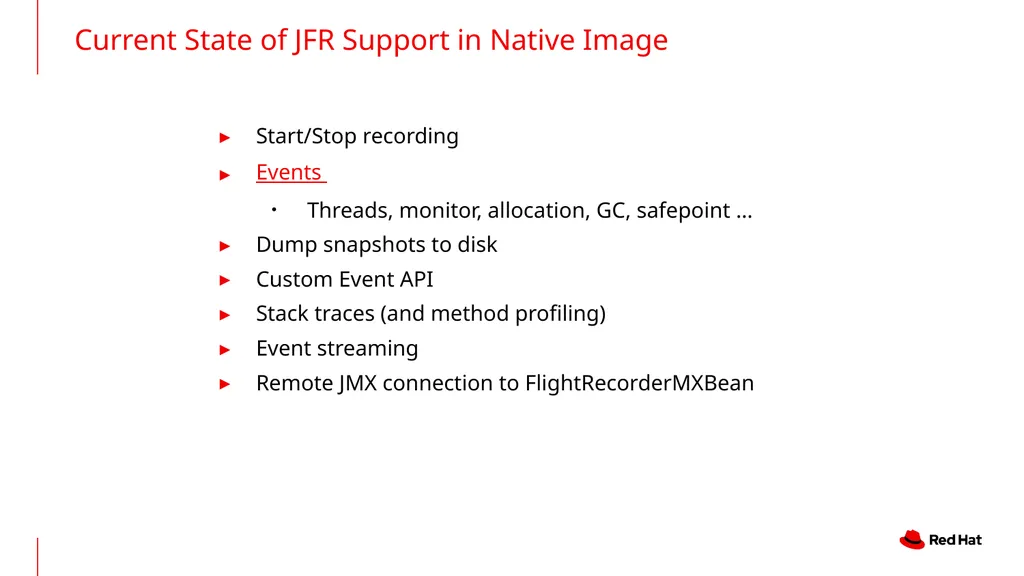 An In-Depth Look at JFR in GraalVM Native Image - slide 6 of 24