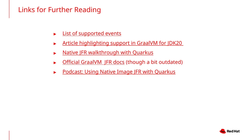 An In-Depth Look at JFR in GraalVM Native Image - slide 23 of 24