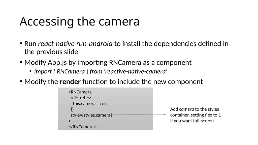Using Native Functions 7th Nov 2019 What is an - slide 11 of 20