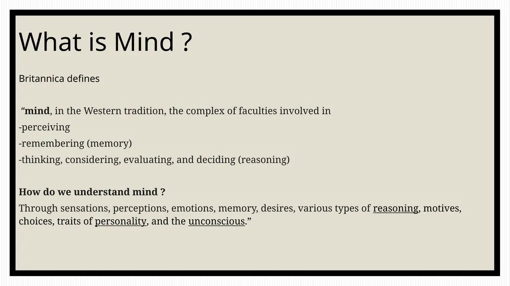Mind management By CA Aakriti Kohli Brain Vs Mind - slide 3 of 12