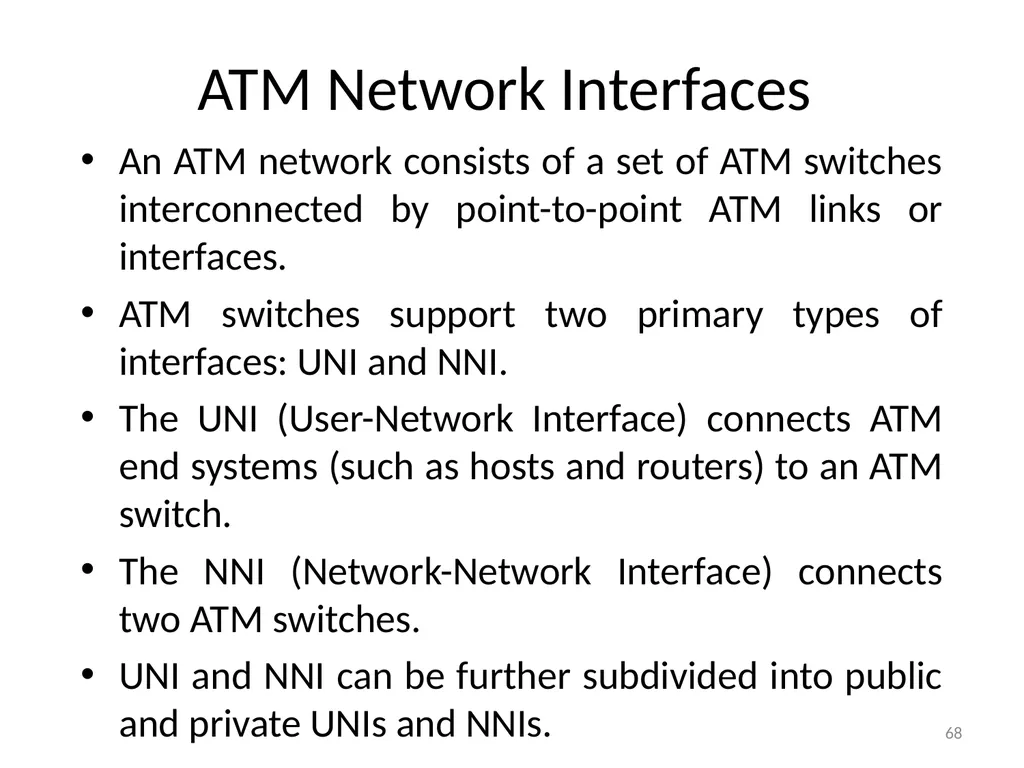 Computer Communication Network TIRUPATI M. GOSKULA - slide 68 of 72