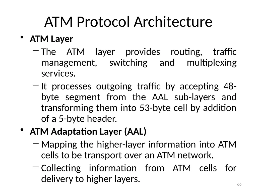 Computer Communication Network TIRUPATI M. GOSKULA - slide 66 of 72