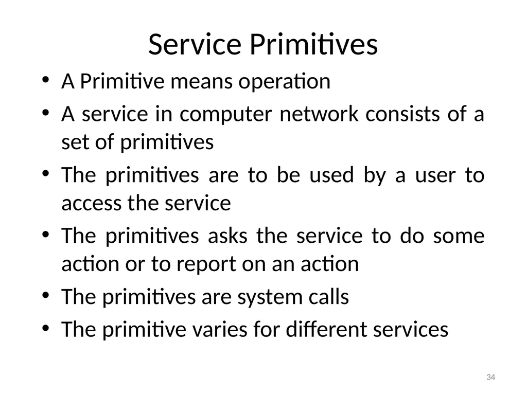 Computer Communication Network TIRUPATI M. GOSKULA - slide 34 of 72
