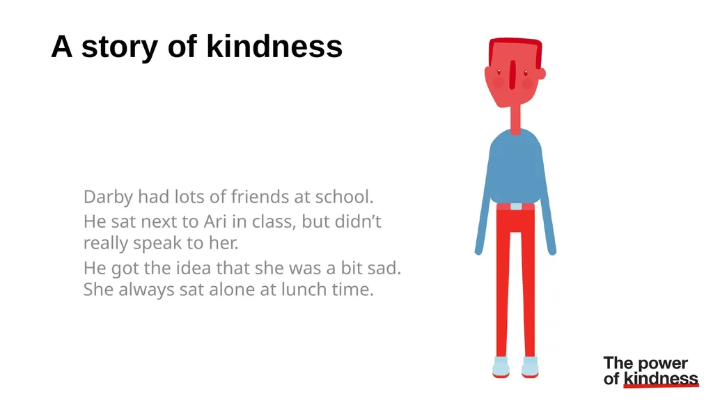 Kindness is powerful What does being kind mean to - slide 10 of 16