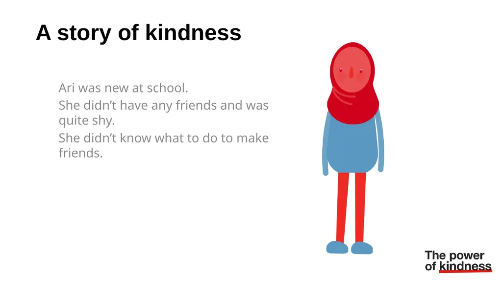 Kindness is powerful What does being kind mean to - slide 9 of 16