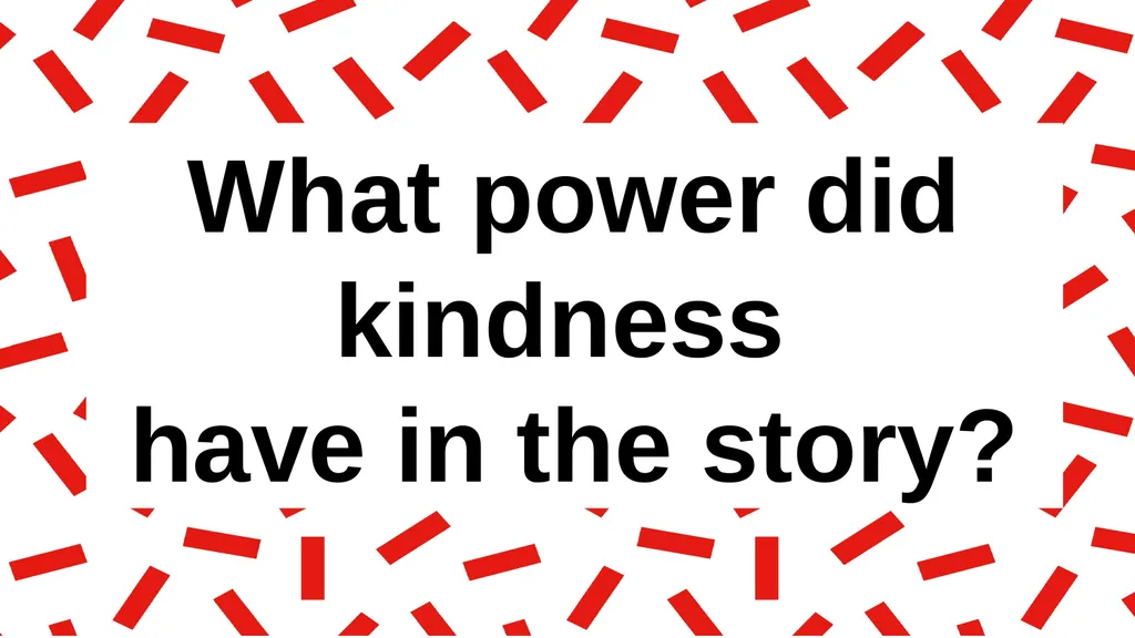 Kindness is powerful What does being kind mean to - slide 13 of 16