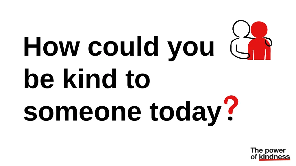 Kindness is powerful What does being kind mean to - slide 14 of 16