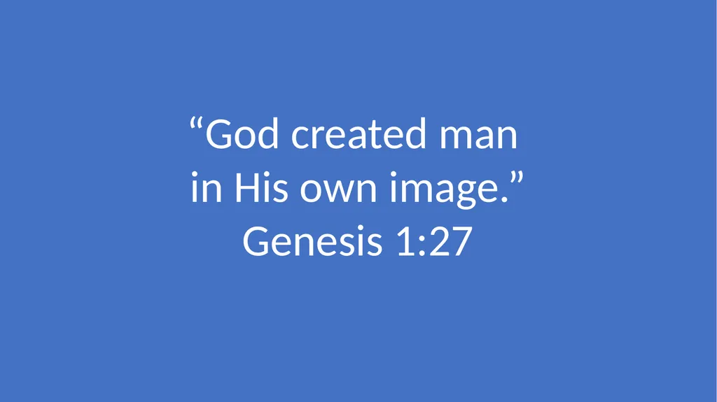 Being Kind to Others Who Are Different God made - slide 3 of 4
