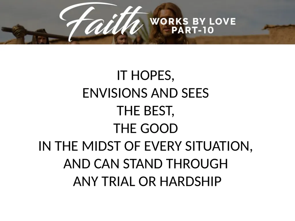 Galatians 5:6 For in Christ Jesus neither - slide 19 of 24