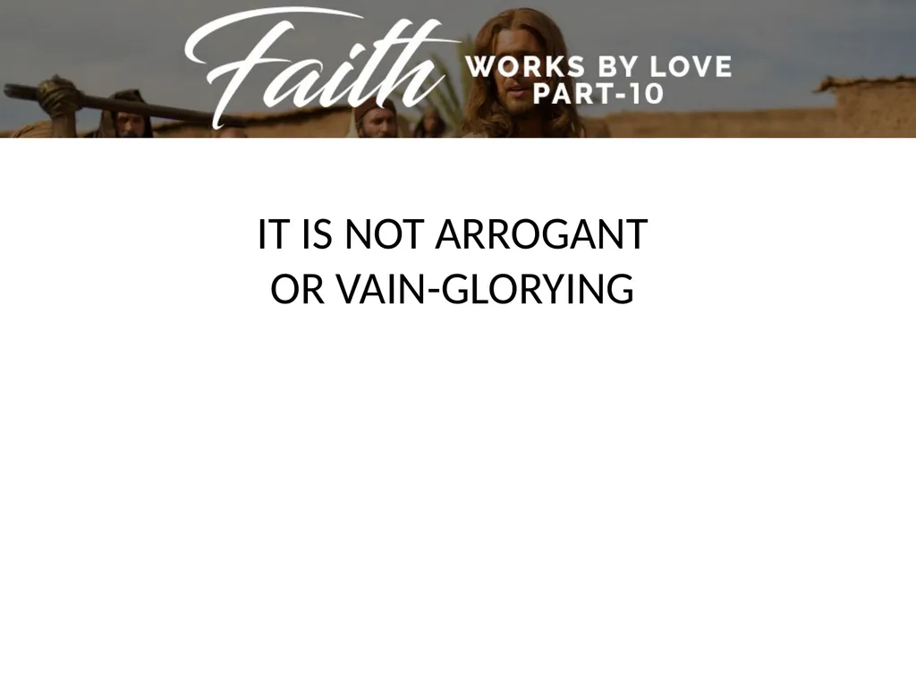 Galatians 5:6 For in Christ Jesus neither - slide 10 of 24