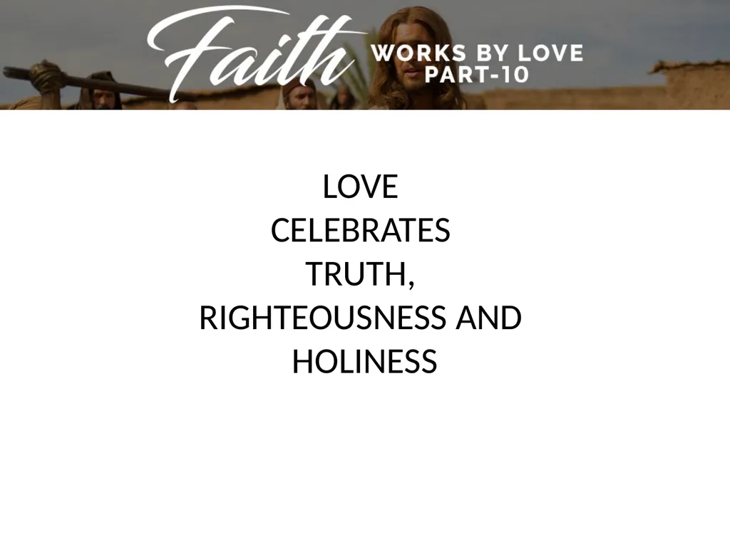 Galatians 5:6 For in Christ Jesus neither - slide 16 of 24
