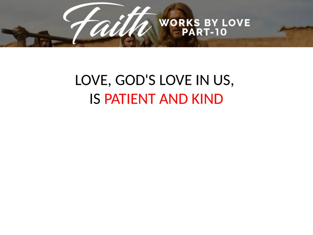 Galatians 5:6 For in Christ Jesus neither - slide 8 of 24