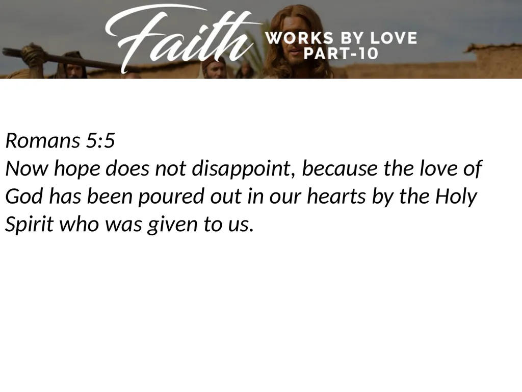 Galatians 5:6 For in Christ Jesus neither - slide 21 of 24