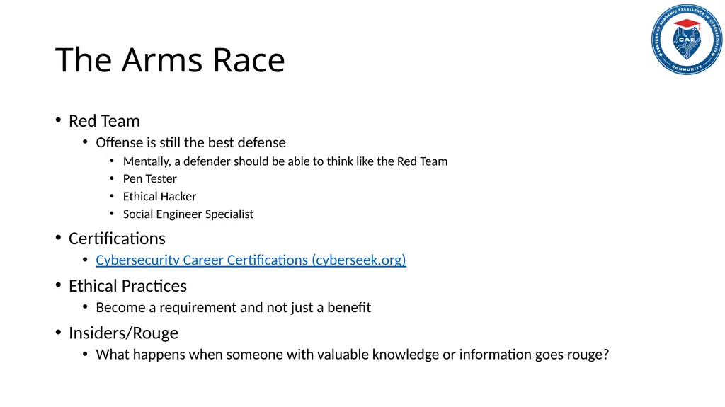 Ethics in Cybersecurity When the Watcher Gets - slide 9 of 18