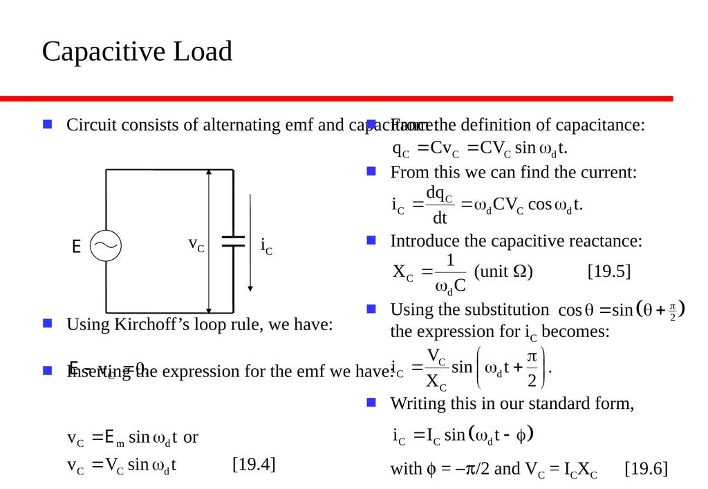 Lecture 19 In this lecture we will look at: - slide 6 of 11