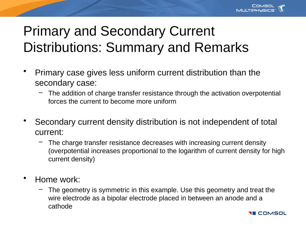 Modeling in Electrochemical Engineering Your Name - slide 22 of 25