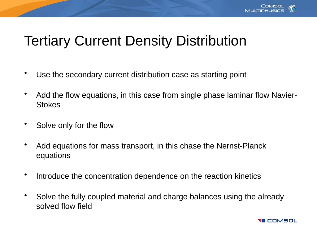 Modeling in Electrochemical Engineering Your Name - slide 23 of 25