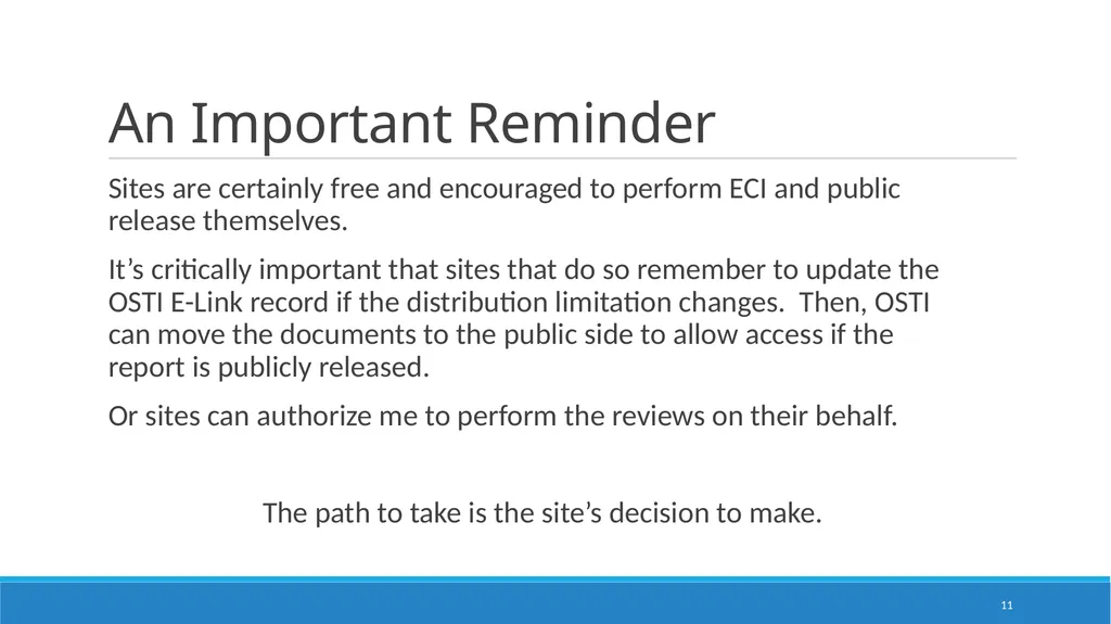 Department of Energy Applied Technology Reports - slide 11 of 12