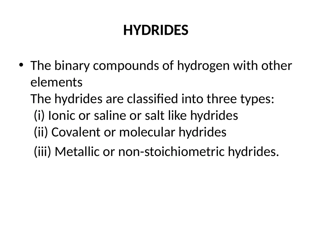 HYDROGEN GENERAL INTRODUCTION Electronic - slide 11 of 29