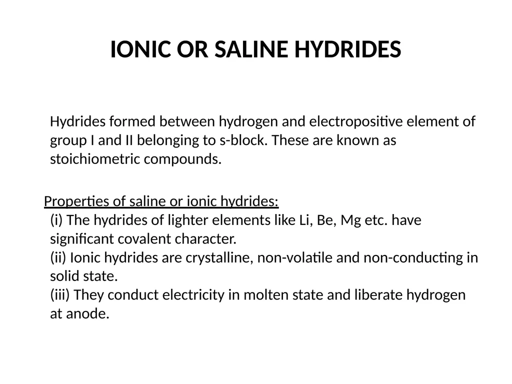 HYDROGEN GENERAL INTRODUCTION Electronic - slide 12 of 29