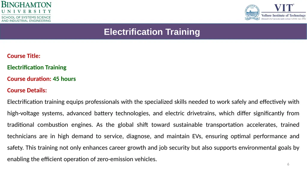 Corporate Training on Hydrogen Energy and - slide 6 of 9