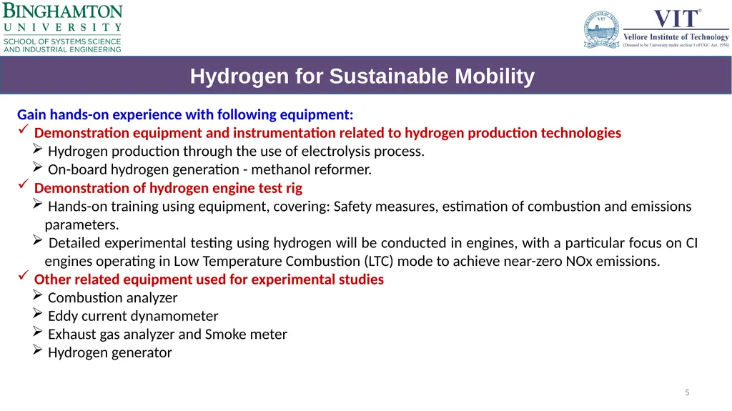 Corporate Training on Hydrogen Energy and - slide 5 of 9