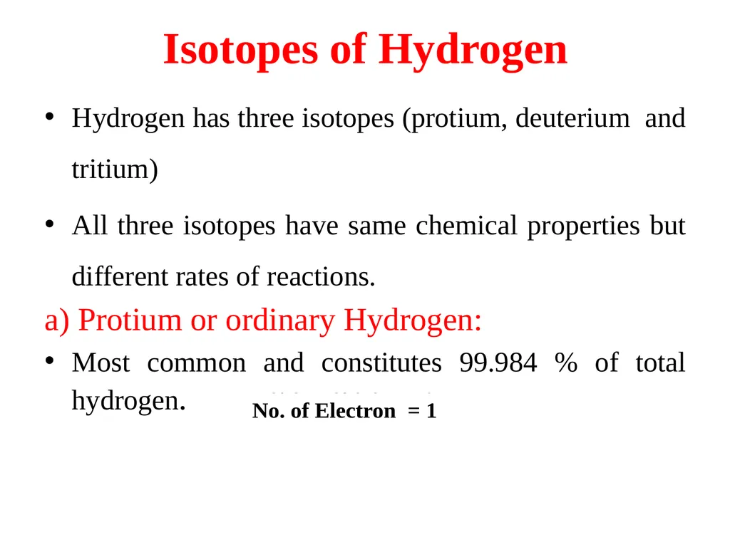 Hydrogen By Dr. Atul Kumar Singh Assistant - slide 6 of 8