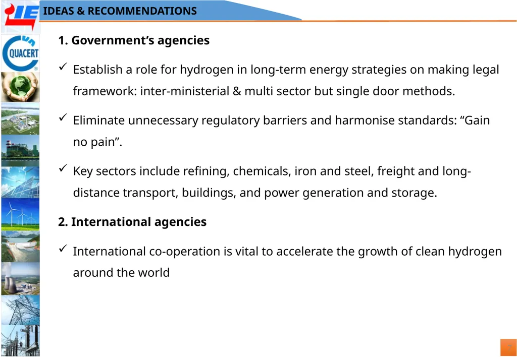 MINISTRY OF INDUSTRY AND TRADE INSTITUTE OF ENERGY - slide 7 of 9