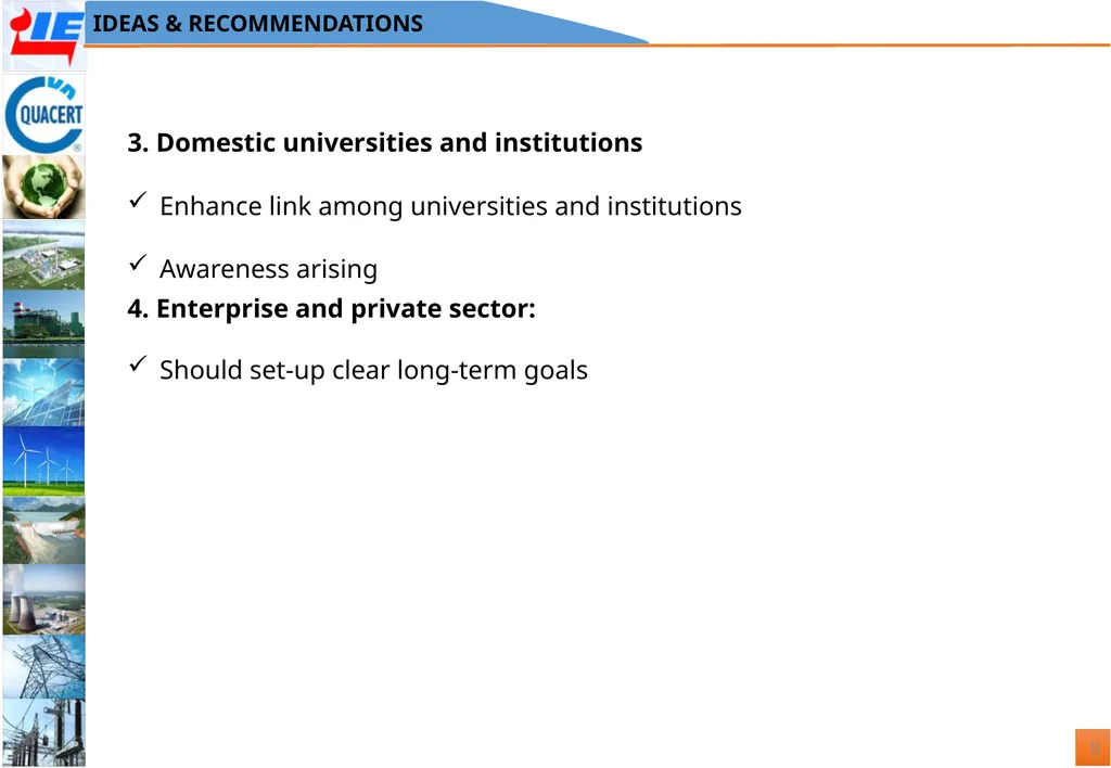 MINISTRY OF INDUSTRY AND TRADE INSTITUTE OF ENERGY - slide 8 of 9
