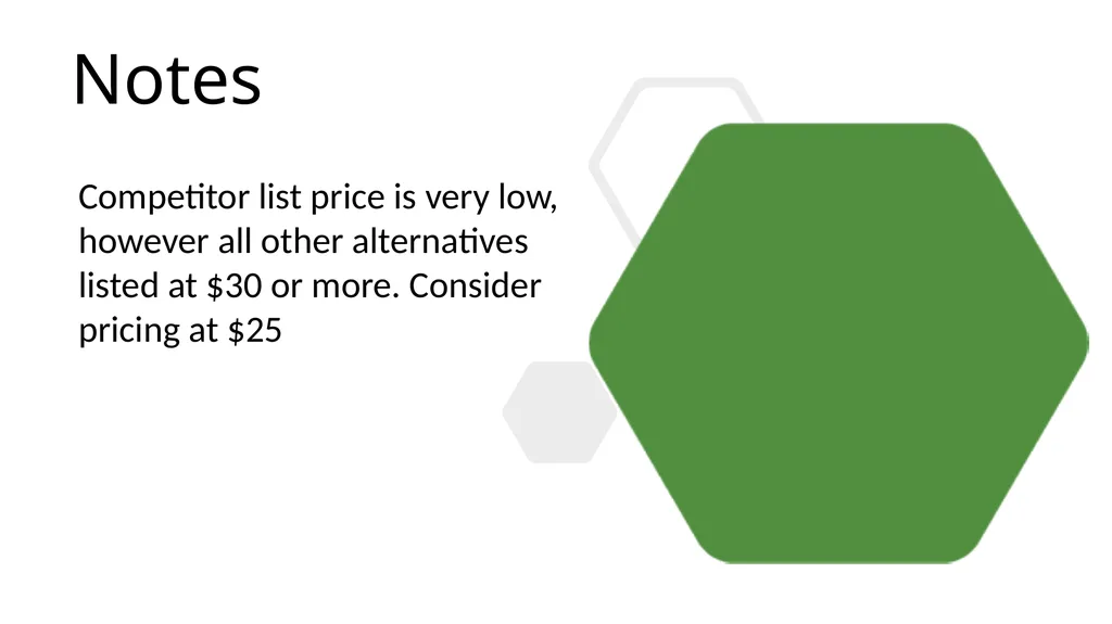 Product Research Analysis Purpose/Goal Discover - slide 15 of 21