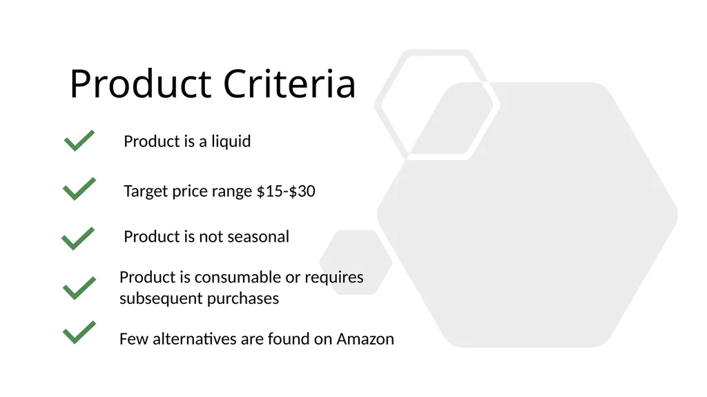 Product Research Analysis Purpose/Goal Discover - slide 5 of 21
