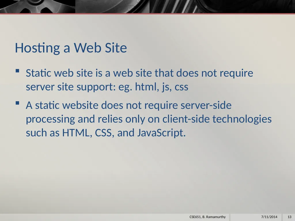 Amazon Web Services (aws) B. Ramamurthy - slide 13 of 31