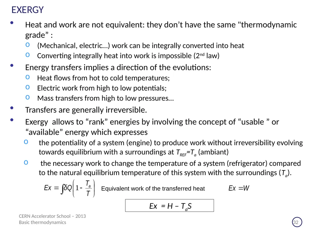 CERN Accelerator School Erice (Sicilia) - 2013 - slide 32 of 45