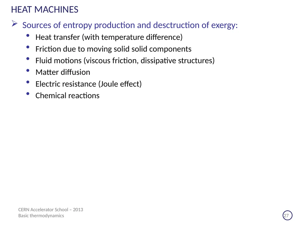 CERN Accelerator School Erice (Sicilia) - 2013 - slide 27 of 45