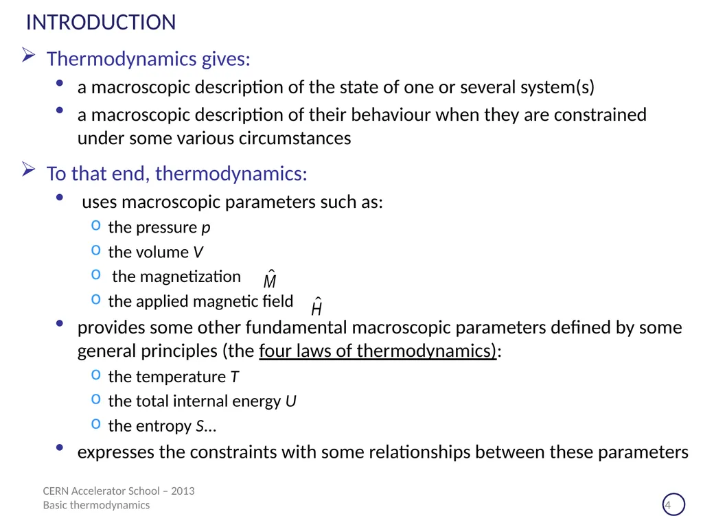CERN Accelerator School Erice (Sicilia) - 2013 - slide 4 of 45