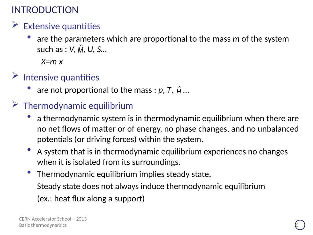 CERN Accelerator School Erice (Sicilia) - 2013 - slide 5 of 45