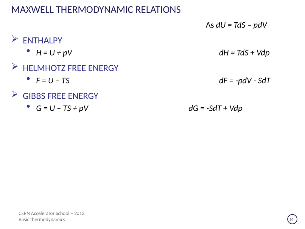 CERN Accelerator School Erice (Sicilia) - 2013 - slide 34 of 45