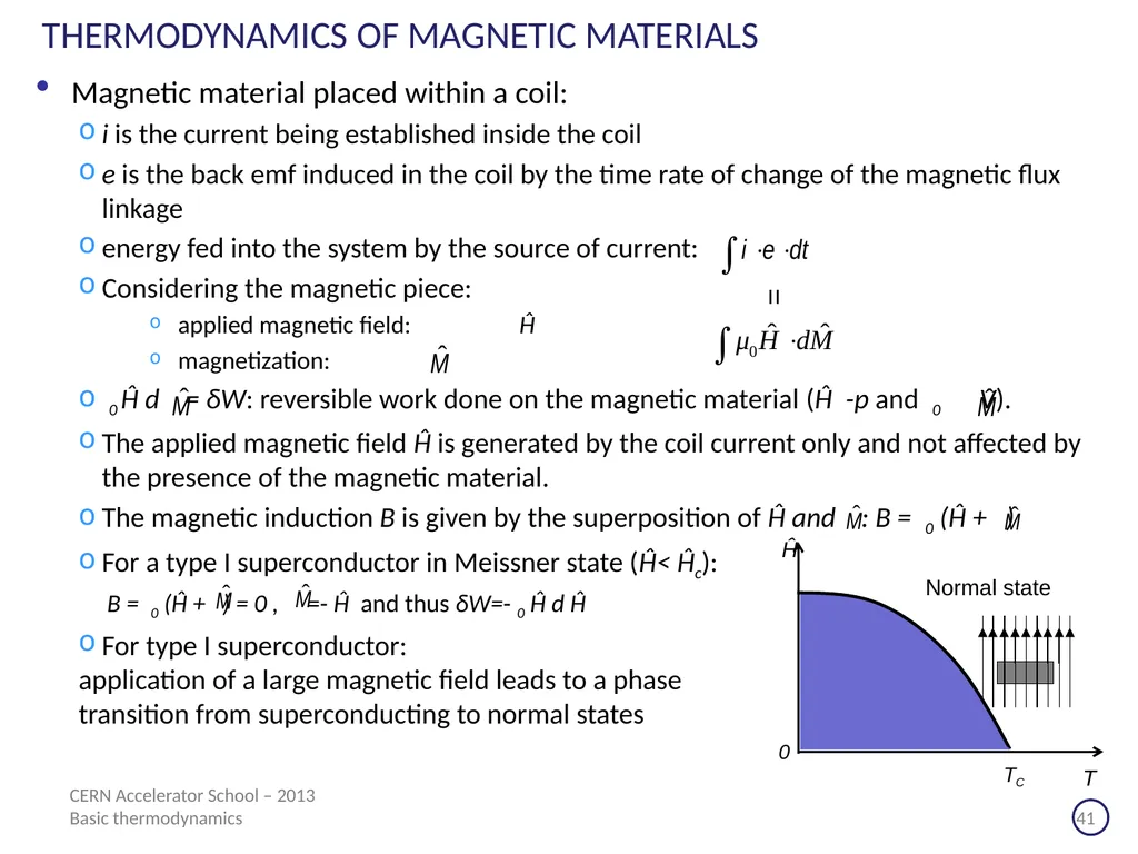 CERN Accelerator School Erice (Sicilia) - 2013 - slide 41 of 45