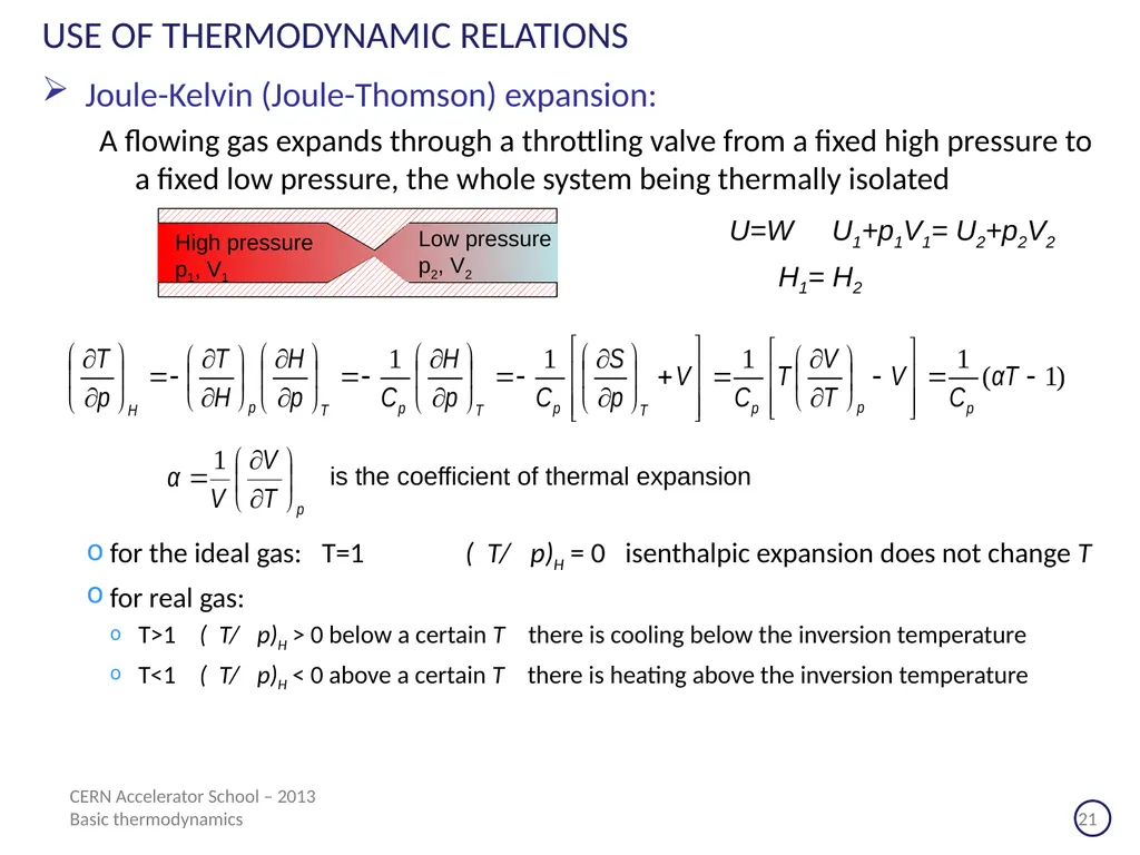 CERN Accelerator School Erice (Sicilia) - 2013 - slide 21 of 45