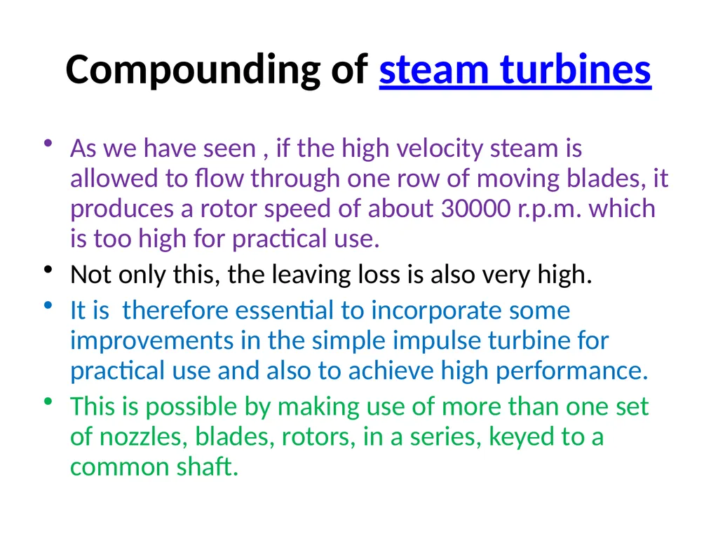 Chapter no .4 Steam nozzle and turbines. Marks-16 - slide 29 of 70