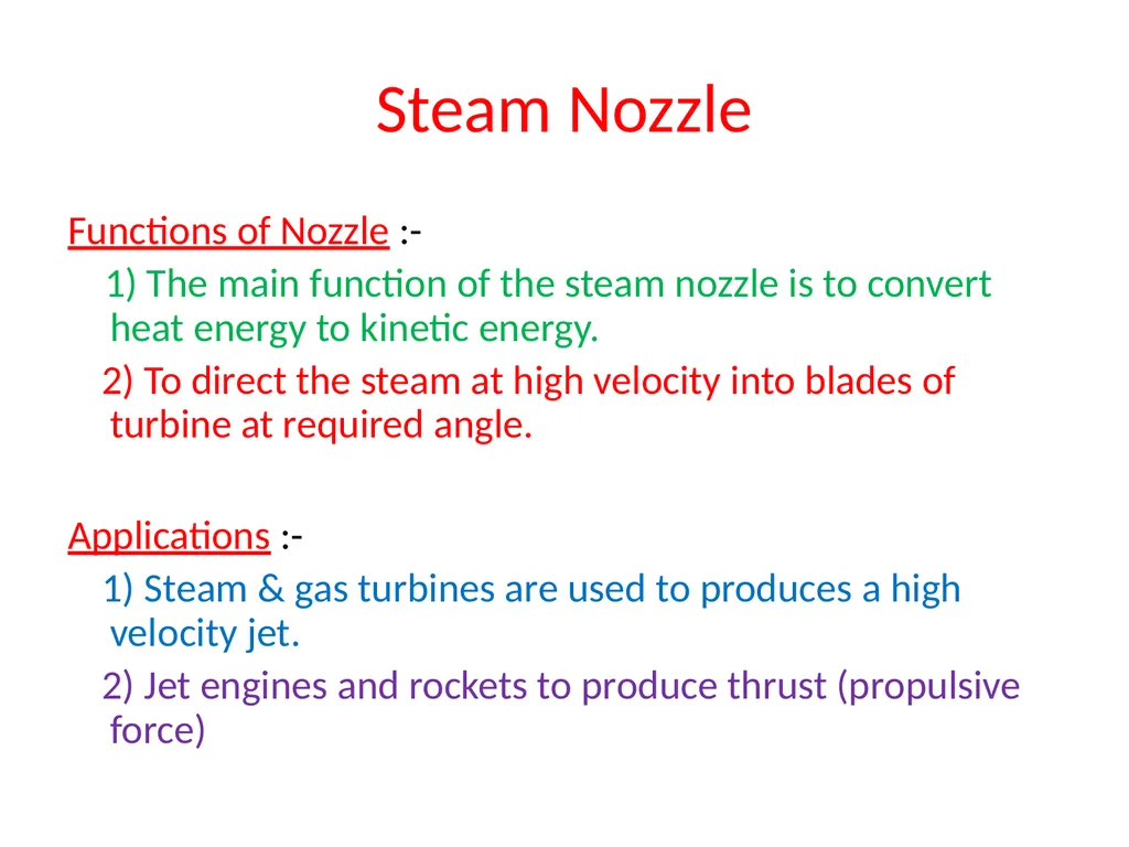 Chapter no .4 Steam nozzle and turbines. Marks-16 - slide 7 of 70