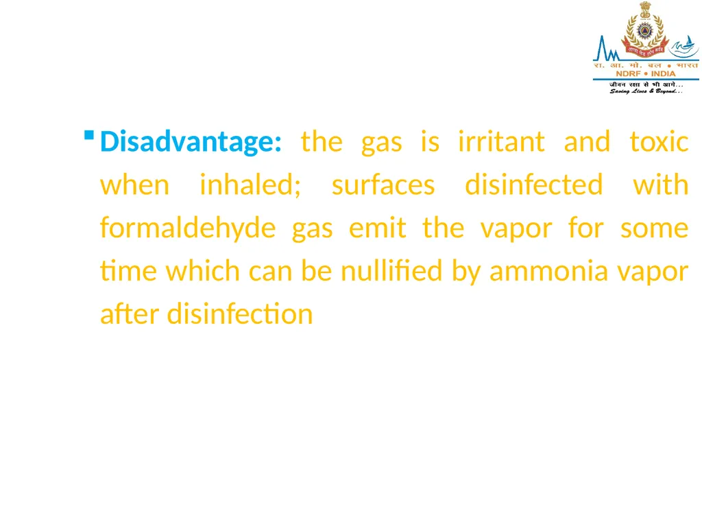 STERILIZATION OF INSTRUMENT & DISINFECTING METHOD - slide 22 of 44