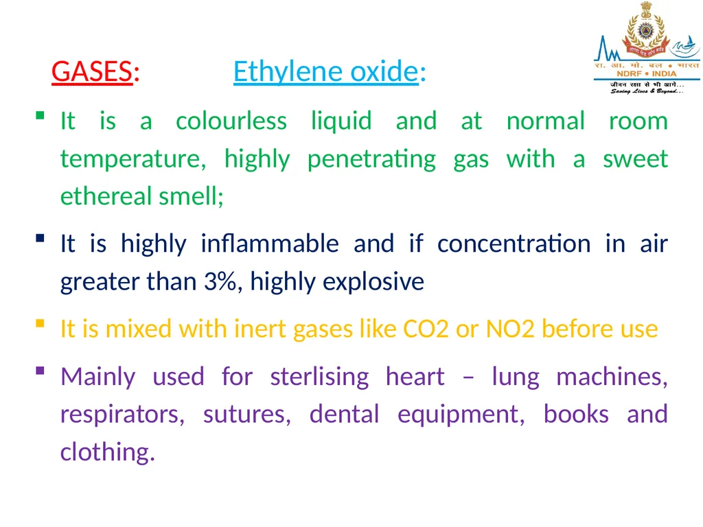 STERILIZATION OF INSTRUMENT & DISINFECTING METHOD - slide 27 of 44