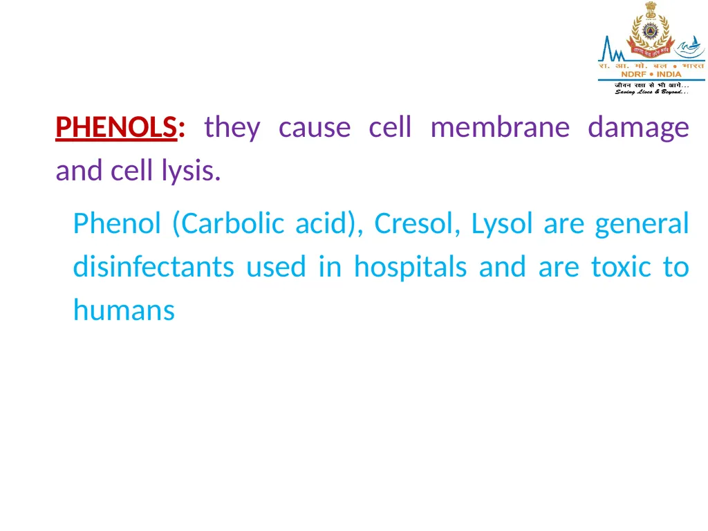 STERILIZATION OF INSTRUMENT & DISINFECTING METHOD - slide 26 of 44