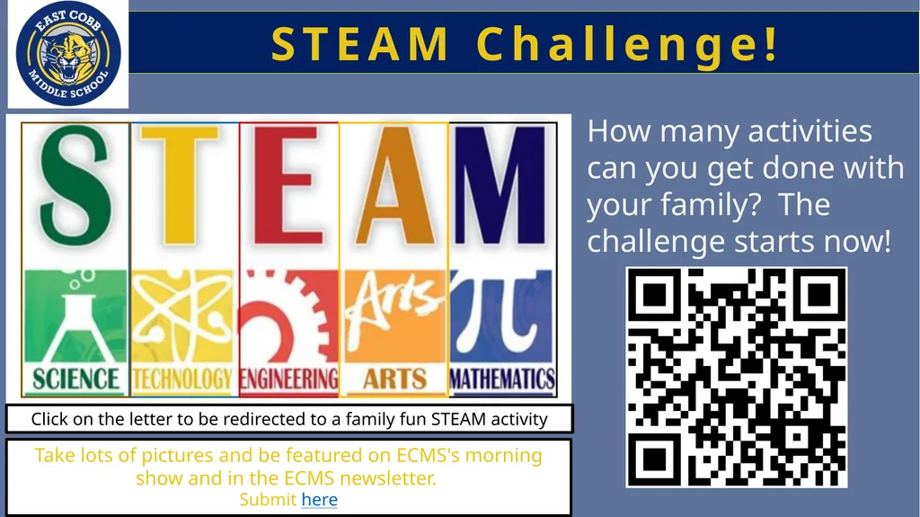 Families are interacting with STEAM! Fun, Fun, - slide 2 of 4