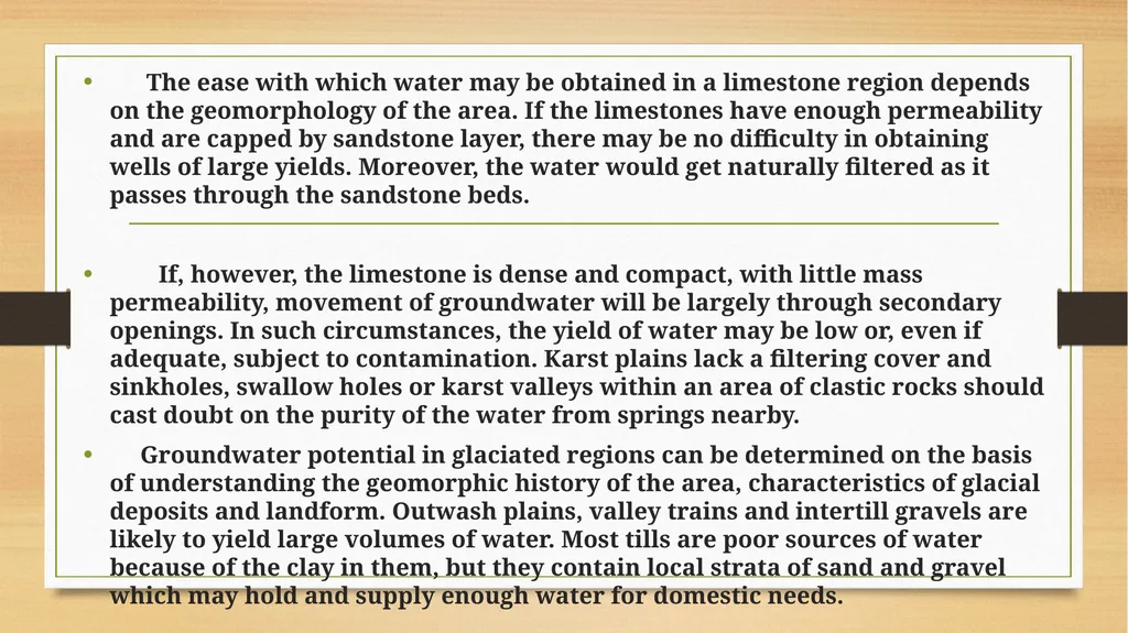 APPLIED GEOMORPHOLOGY - UNIT:V APPLIED GMORPHOLGY - slide 13 of 26