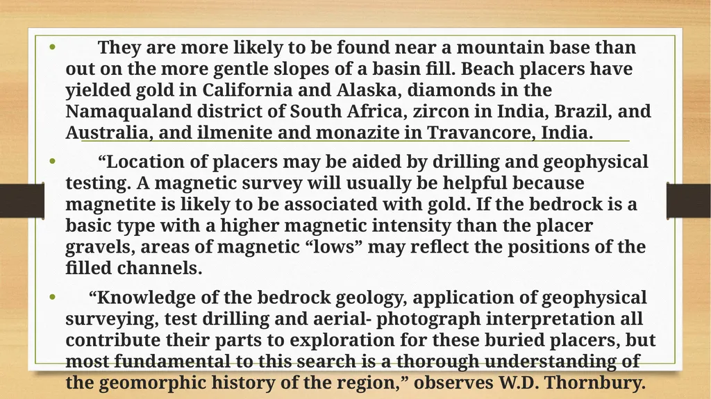 APPLIED GEOMORPHOLOGY - UNIT:V APPLIED GMORPHOLGY - slide 21 of 26