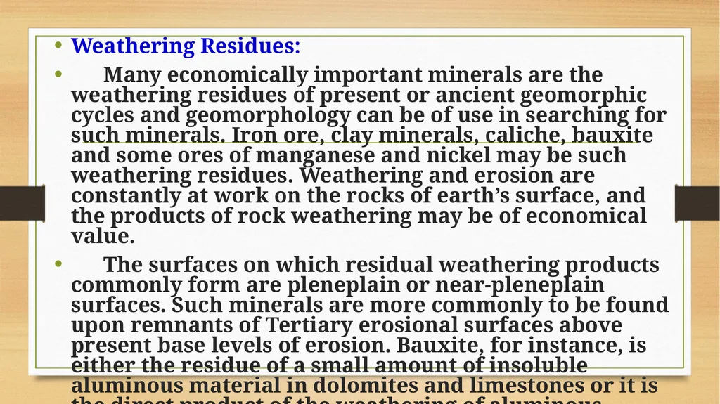 APPLIED GEOMORPHOLOGY - UNIT:V APPLIED GMORPHOLGY - slide 17 of 26